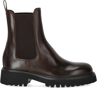 Guglielmo Rotta Worms Chelsea Boot - Dames - Chelseaboots - Bruin - 41 EU - Leer - Schoenen
