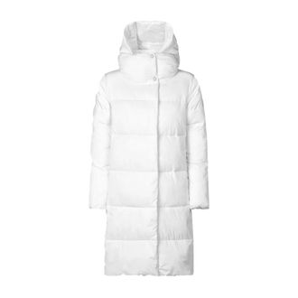 Save The Duck Jassen, Dames, Wit, XL, Leer, Edel Parka
