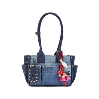 Ganni Small Pocket Studded Shoulder Bag