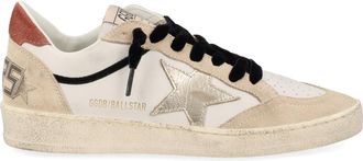 Golden Goose Ballstar Sneaker With Logo