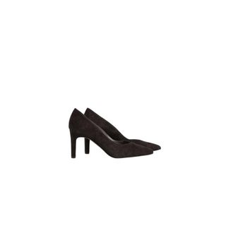 Peter Kaiser Schoenen, Dames, Zwart, 37 1/2 EU, Su&egrave;de, Zwarte Su&egrave;de Pumps met Puntneus