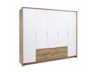 Mirjan24 Armario Honolulu 147, 217x255x65cm, Puertas De Armario: Con Bisagras, N&uacute;mero De Estantes: 12