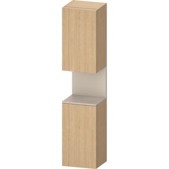 Duravit Qatego Armario Alto, Bisagra De Puerta Izquierda, - Duravit