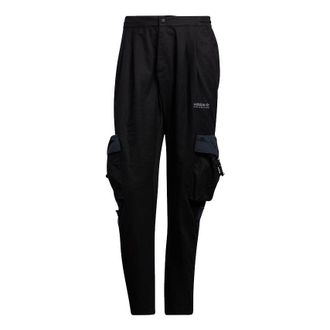 adidas Mens adidas originals Adv Track Pant Big Pocket Sports Pants/Trousers/Joggers Black HC0383