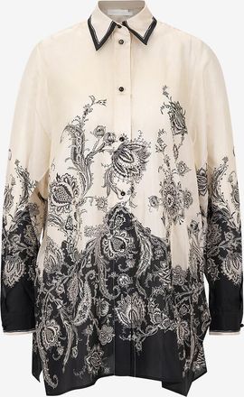 Zimmermann Oversize-Seidenhemd Rhiannon Relaxed