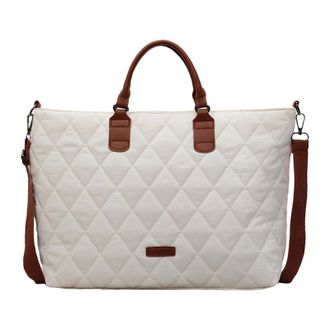 Generic Fashionable Womens Shoulder Bag Large Capacity Padded Tote with Embroidery Lightweight Design for Daily Life and Leisure