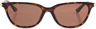 Alexander McQueen Zonnebrillen - Dames - Zonnebrillen - Bruin - ONE Size - Accessoires