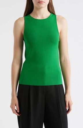 COS Tubular Edge Tank in Green Medium at Nordstrom Rack, Size X-Small
