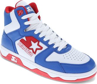 Starter Breakaway 88 Mid Sneakers in White/blue at Nordstrom, Size 10.5