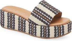 Marc Fisher Daylin Platform Sandal in Light Natural3 at Nordstrom Rack, Size 9.5