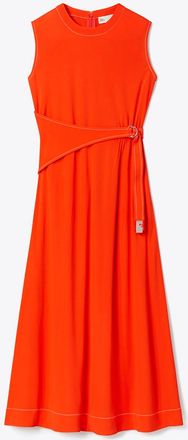 Tory Burch Womens Belted Jersey Dress, size 14