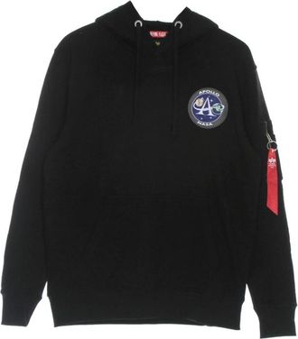 Alpha Industries Apollo Mission Lichtgewicht Hoodie Zwart - Heren - Hoodies - Zwart - XL - Katoen - Hoodies & sweatvesten
