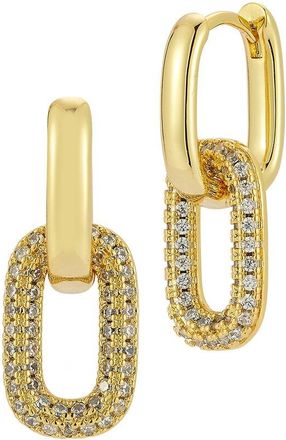 Glaze Jewelry 18K Plated Cz Earrings