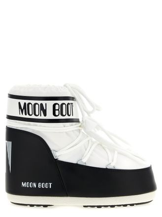 Moon Boot BlackWhite Ankle Boots