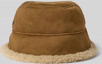 Loevenich Bucket Hat mit Teddyfell in Cognac, Größe 1