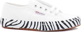 Superga 2750 Cotu Printed - Dames - Sneakers - Wit - 38 EU - Schoenen