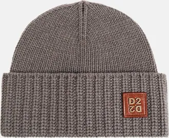 Dsquared2 D2 WOOL BEANIE Size: OS, colour: GREY