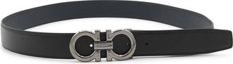 Ferragamo Belts Nero/Blue-Uomo