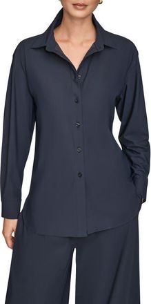 DKNY Front Button Shirt in Nightfall at Nordstrom, Size X-Large