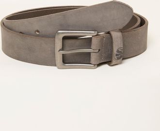 Fat Face FatFace Grey Nubuck Belt