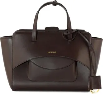 Hidesins Borsa tote Flap M - Marrone