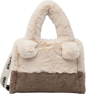 Sportalm Teddy Tote - Dames - Handtassen - Beige - ONE Size - Polyester - Tassen