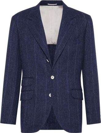 Brunello Cucinelli Blazer Ms4997Bwd_C023 Nwt, Brand Size 48 (US Size 38)