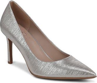 Naturalizer Anna Pointed Toe Pump in Soft Silver at Nordstrom, Size 8.5