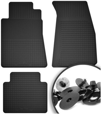 OEM Alfombrillas De Goma + Topes Para: Chrysler Pt Cruiser Convertible, Hatchback (2000-2010)