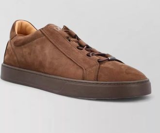 Tod's nubuck leather low-top sneakers