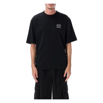 Off-white Offline Half Arrow Skate S/S Tee - male - Off White - T-Shirts - Black - XL - Tops
