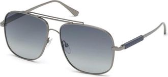 Tom Ford Sunglasses, unisex, Gray, Size: 60 MM Sunglasses