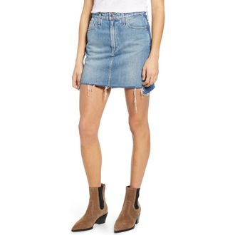 AG - Adriano Goldschmied Vera Cutoff Denim Miniskirt in 1989 Attain at Nordstrom Rack, Size 24