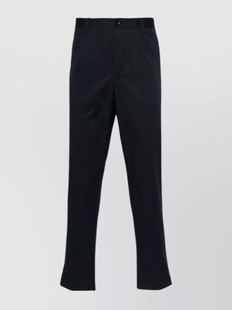 Etro cotton slim-fit tapered trousers