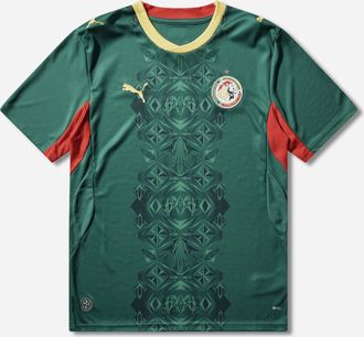 Puma Men s Senegal 2026 Away Jersey Wild Green / Red