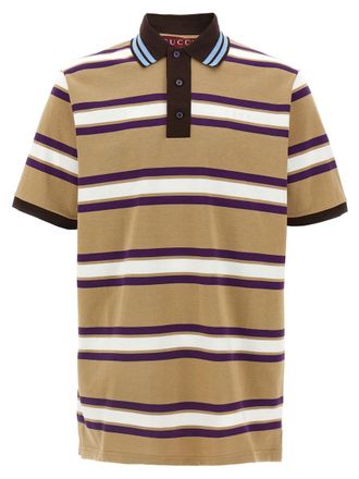 Gucci Embossed Logo Polo Shirt