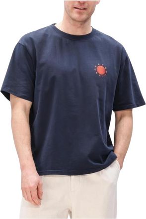 Anerkjendt Heren, Tops, Blauw, Maat: L Katoen