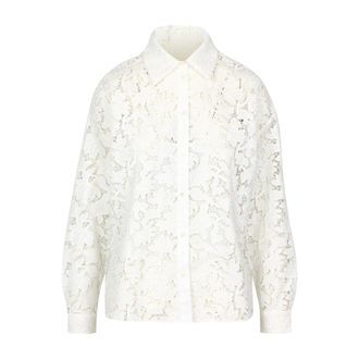 Pennyblack Dames, Blouses & Shirts, Wit, Maat: L Katoen