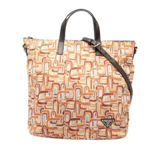 Prada Pre-owned Tote Bags, female, Orange, Size: ONE SIZE Pre-owned Satchel