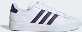 adidas Womens GRAND COURT 2.0 SHOES - White - Size UK 10