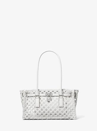 Michael Kors Hamilton Moderne Small Hand-Woven Satchel