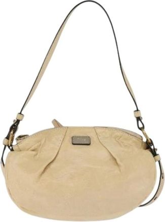 Chlo&eacute; Pre-owned Shoulder Bags, female, Beige, Size: ONE SIZE Pre-owned Vintage Shoulder Bag
