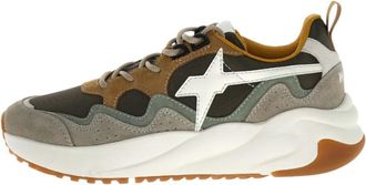 W6YZ Flik-m - Heren - Sneakers - Veelkleurig - 46 EU - Su&egrave;de - Schoenen
