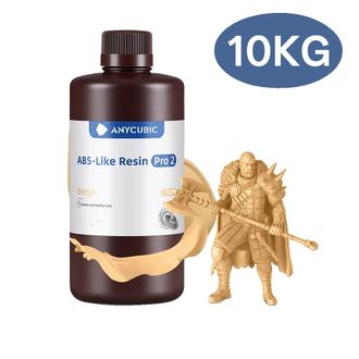 OEM Resina 3d, Alta Precisi&oacute;n, Sensibilidad Uv, Compatible Con Impresoras Lcd Y Dlp, 10 Kg, Color Beige
