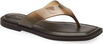 Rag & Bone Gracie Jelly Flip Flop in Java at Nordstrom, Size 7.5Us