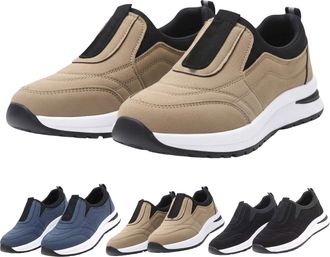 Generic Womens Orthopaedic Shoes with Arch Support, No Lacing Running Shoes, Slip On Lightweight Flat Sole Trekking Shoes Gym Fitness Running Shoes Non-Slip C