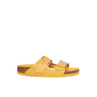 Birkenstock Arizona Natural Leather Narrow Fit - Dames - Sandalen - Geel - 40 EU - Leer - Schoenen