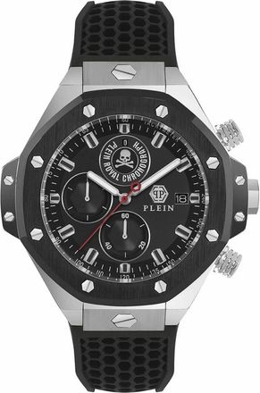 Philipp Plein Chronograafhorloge - Heren - Accessoires - Zwart - Maat: ONE Size