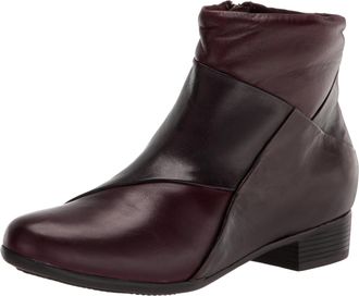 Trotters Maci Dark Red Multi T2263-629 Womens