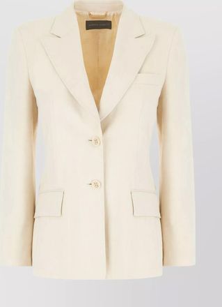 Alberta Ferretti stretch viscose blend blazer